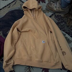Carhartt Men's Camel Hoodie